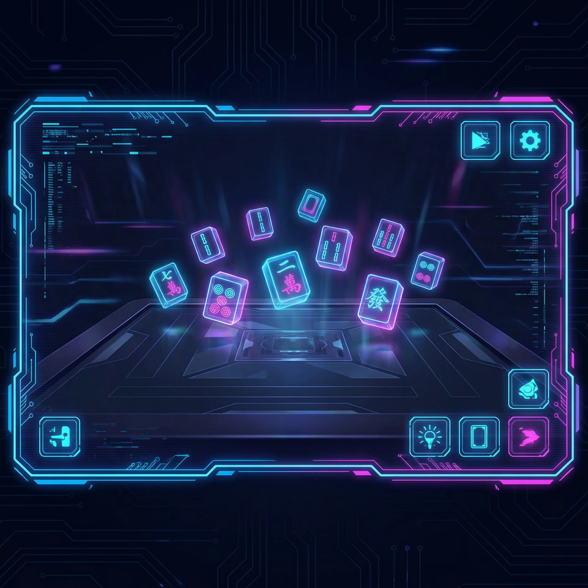 大发棋牌 APP iOS版本蓝图界面预览